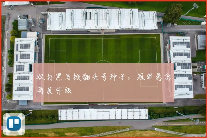 双打黑马掀翻头号种子，冠军悬念再度升级
